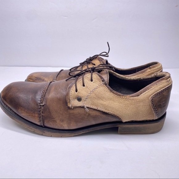 Bed Stu Leather Oxford Lace Up Shoes - Picture 5 of 11